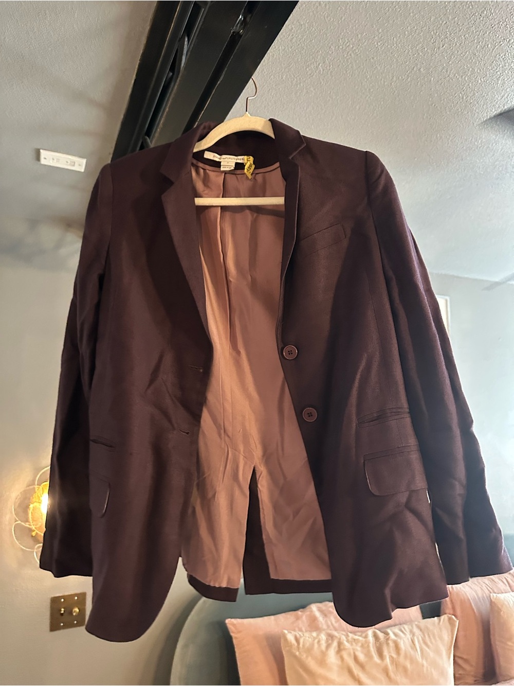 Diane Von Furstenberg Plum Blazer